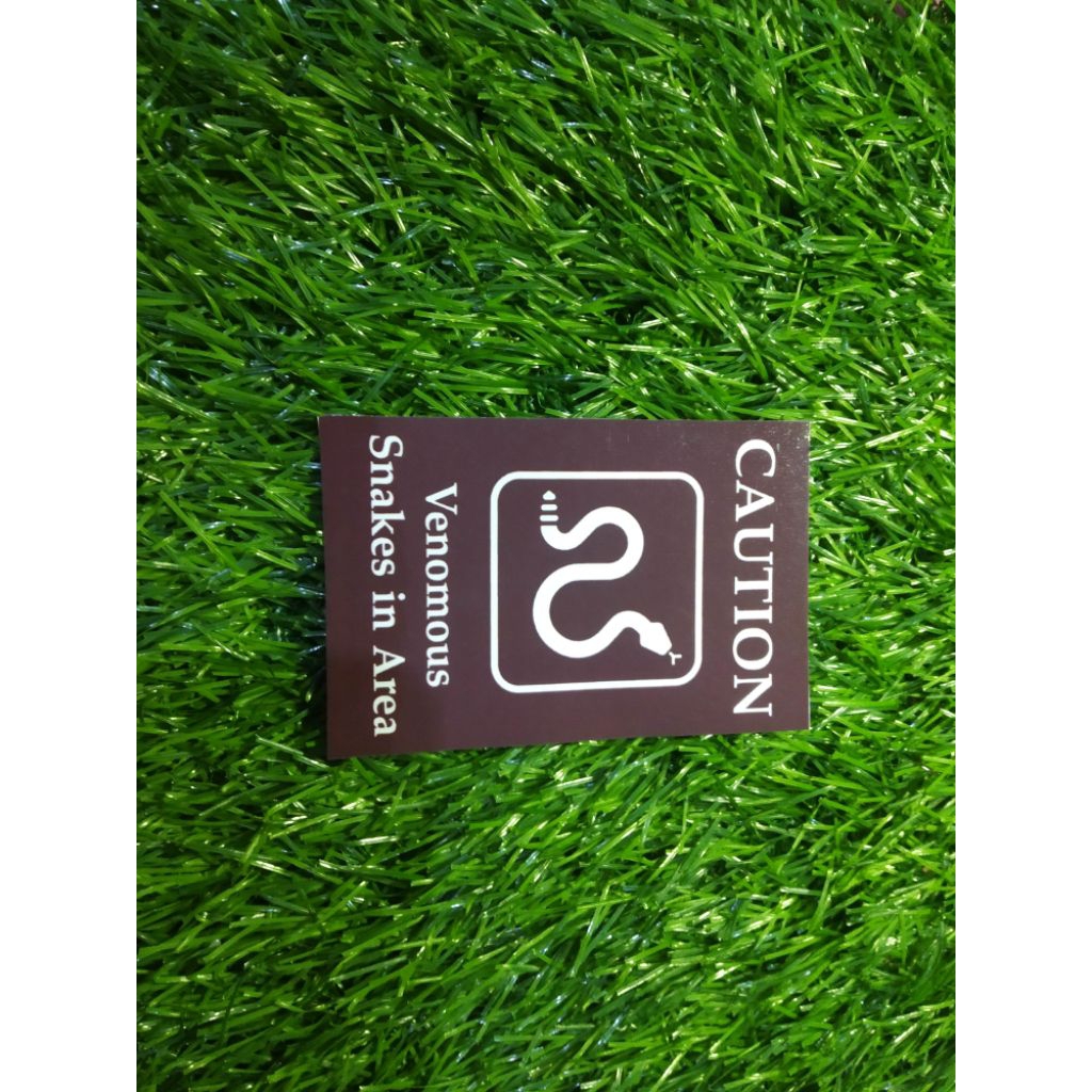 

stiker vinyl venomous snakes