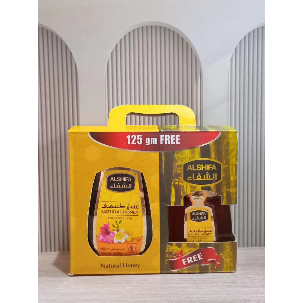 PAKET Madu Al Shifa 500gr + Free 125gr Madu AlShifa 500gr / Madu Al Shifa 500gr