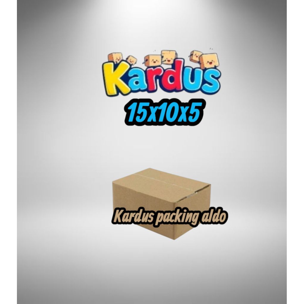 

kardus box packing 15×10×5