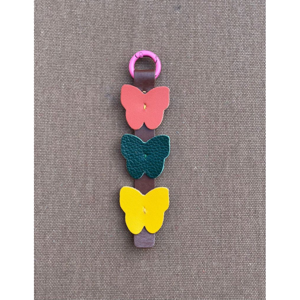 Floral Parade Bag Charm | Asli Kulit Sapi | Bag charm