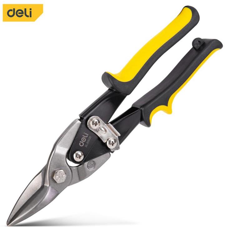 

Deli Straight Cut Aviation Snip DL20030 Metal Shears / Gunting Seng
