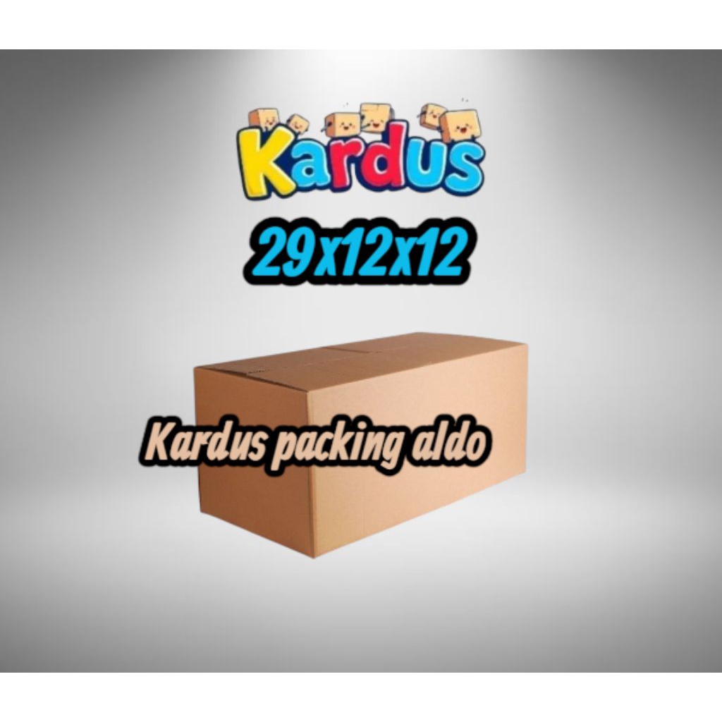 

kardus box packing 29×12×12