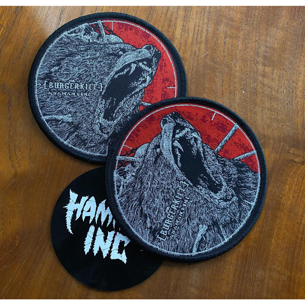 WOPEN PATCH BURGERKILL | ADAMANTINE BULAT