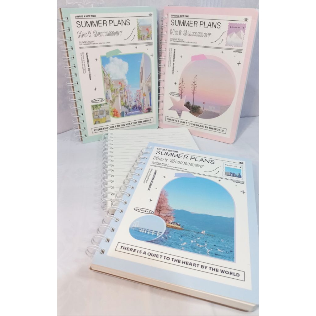 

Buku Tulis Spiral A5-90 Biasa Cover Karton/Buku Spiral/Catatan/Note Book