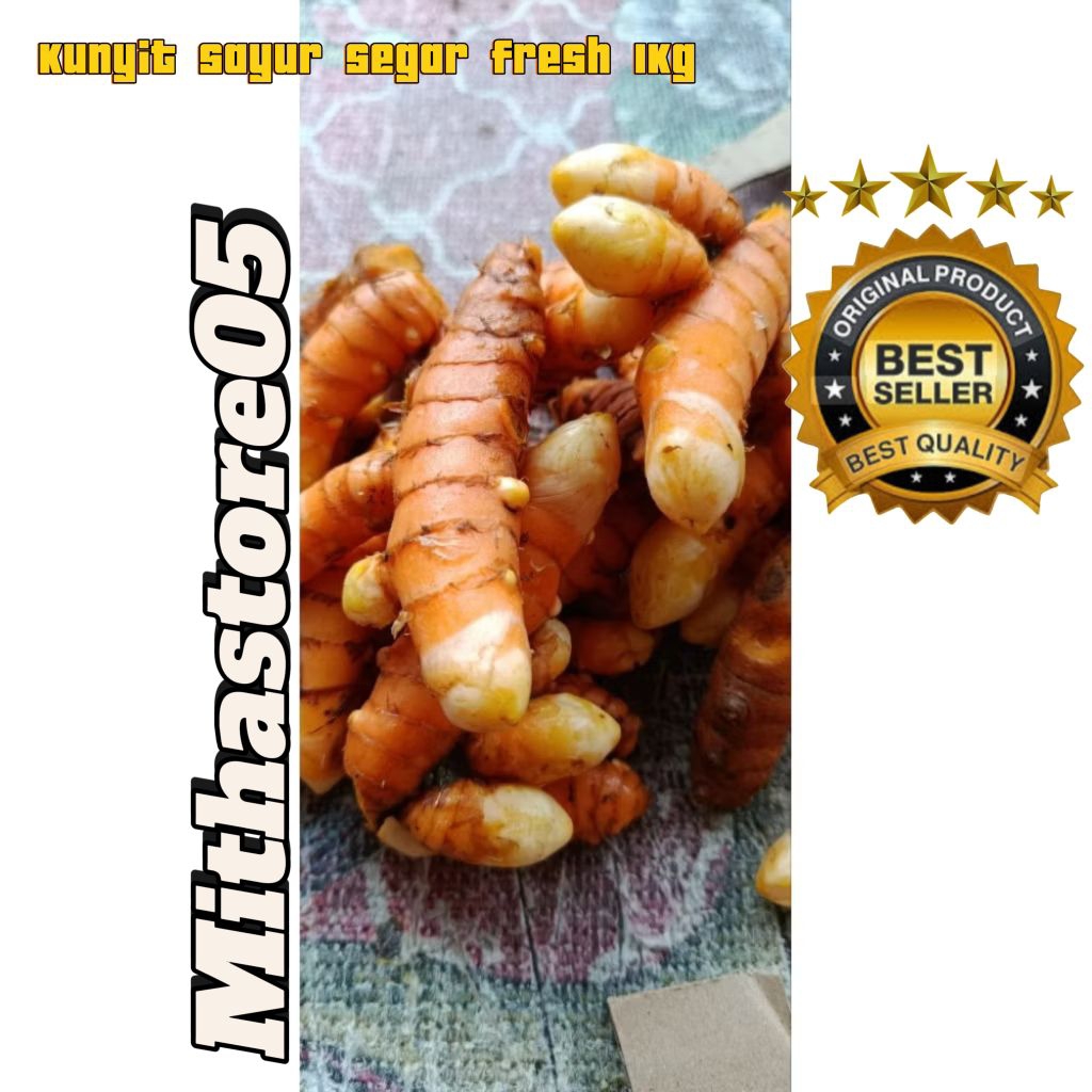 

kunyit segar langsung petik 1kg fresh