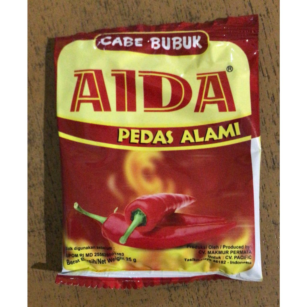 

AIDA CABE BUBUK 25GR, 250GR