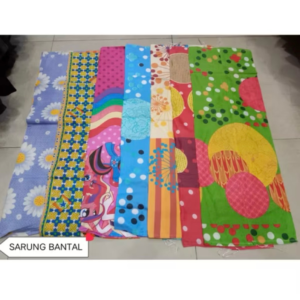 sarung bantal / sarung bantal tidur / sarung bantal murah