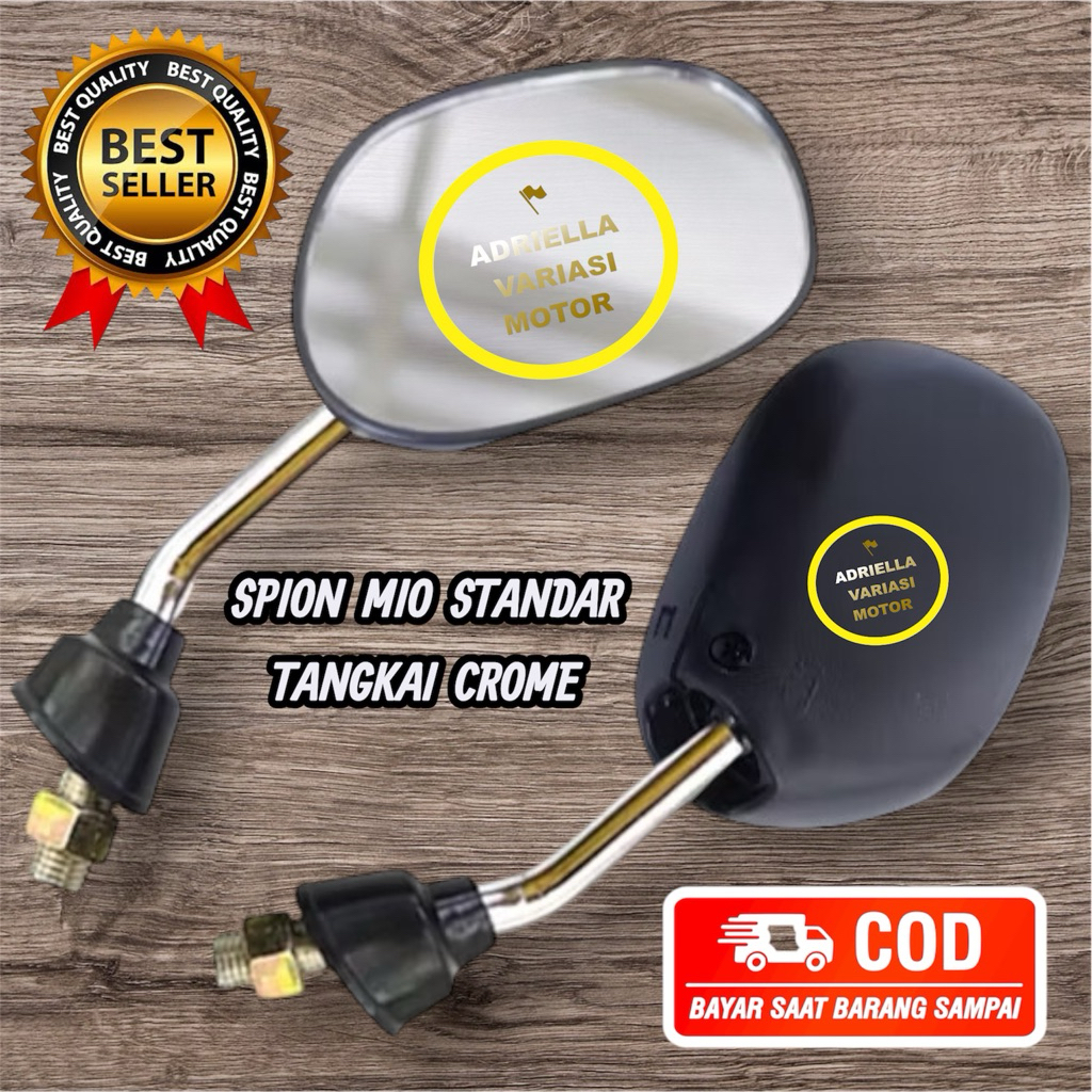 SPION MIO STANDART GAGANG CHROME UNIVERSAL YAMAHA MIO J MIO SPORTY MIO SOUL HONDA YAMAHA DLL
