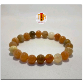 Gelang Sunstone Premium Natural Batu Alam