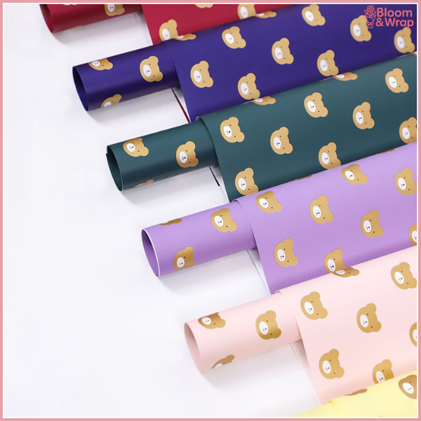 

PACK 20 Kertas Buket Bunga Cellophane Paper Flower Wrapping kertas kado Hand Bouquet KB6106