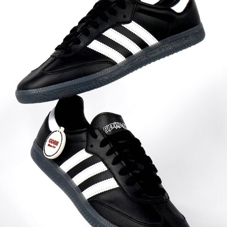 Sepatu Adidas Samba OG Fucking Awesome FA Black Sneakers Casual Sepatu Casual Gym Olahraga Joging Pr