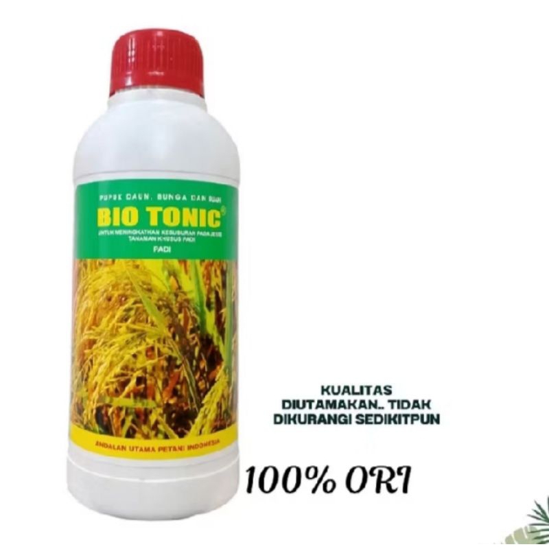 [ ORI 100% ]BIO TONIC PADI 500ML/PENYUBUR PADI/PUPUK PERCEPAT PERTUMBUHAN PADI