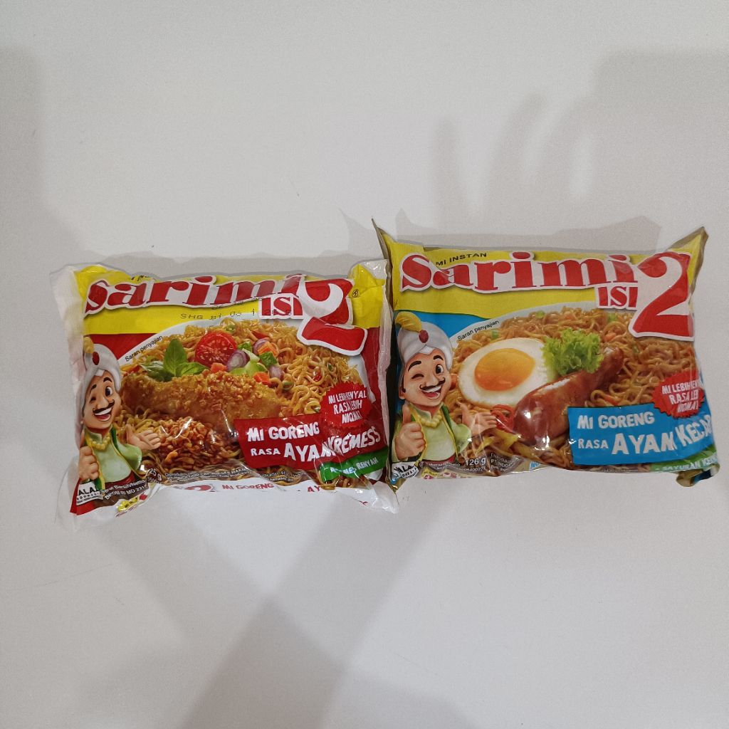 

Toko Bintang Juara Sarimi Isi 2 Mi Goreng Ayam Kecap, Ayam Kremes