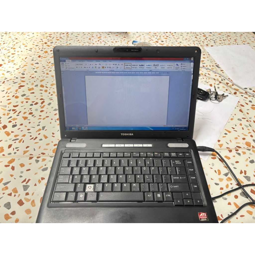 LAPTOP THOSIBA L510 SECOND