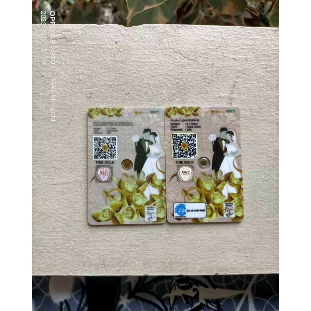 Logam Mulia 0,1 gram