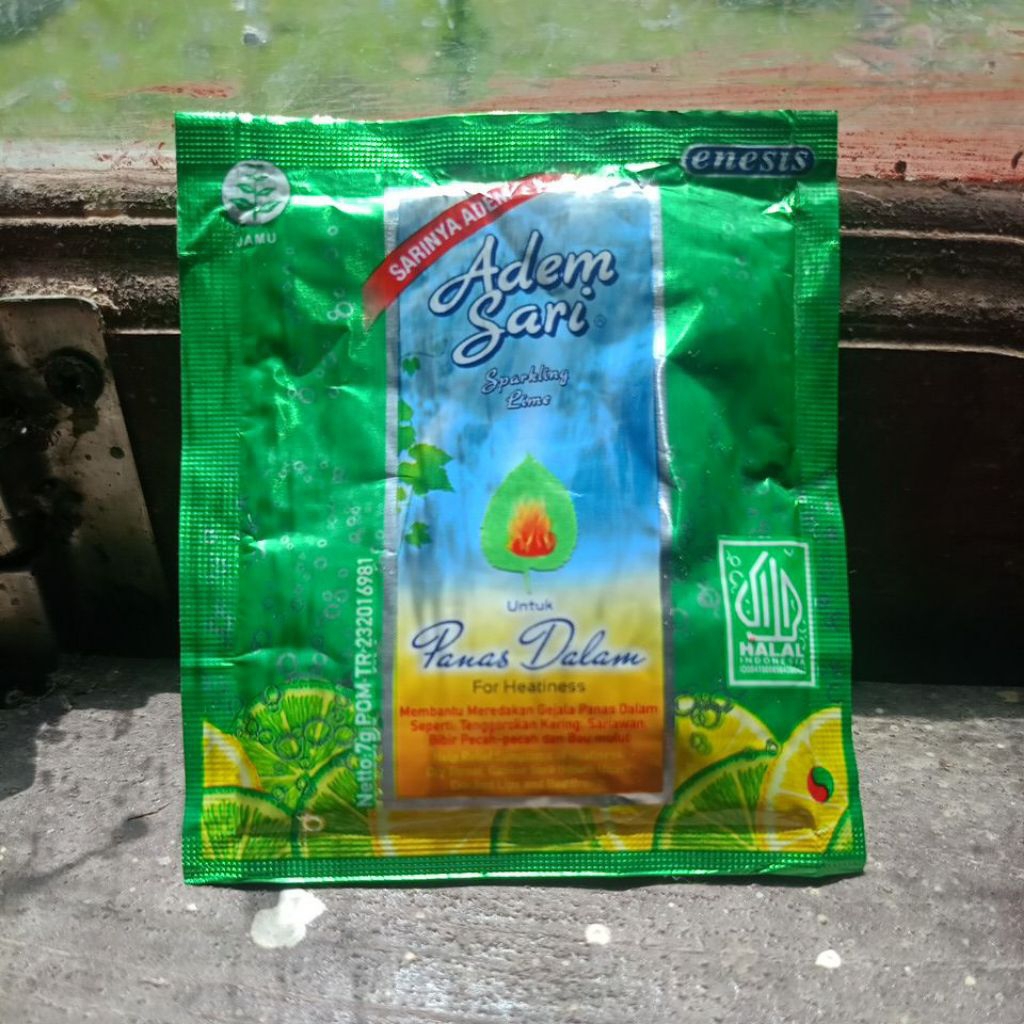 

Adem sari Untuk panas dalam 3 pcs 7 gram