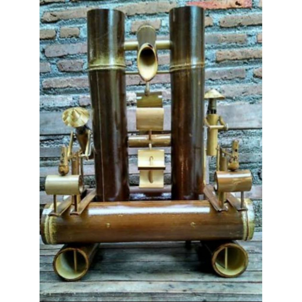 Kincir Air bambu cocok untuk di kolam ikan/aquarium