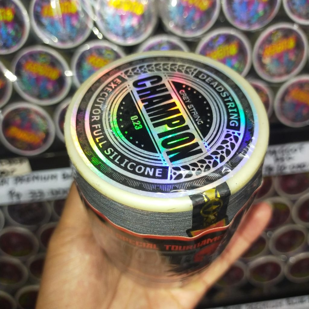 Gelasan MATOT CHAMPION ABU MONSTER DEADSTRING 6000 YARD KASAR TAJAM