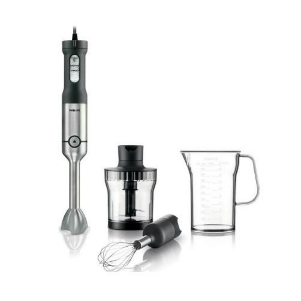 PHILIPS HR 1661 HR1661/90 /90 PROMIX ORIGINAL ASLI TITANIUM HAND BLENDER MIXER CHOPPER PENGADUK PENG