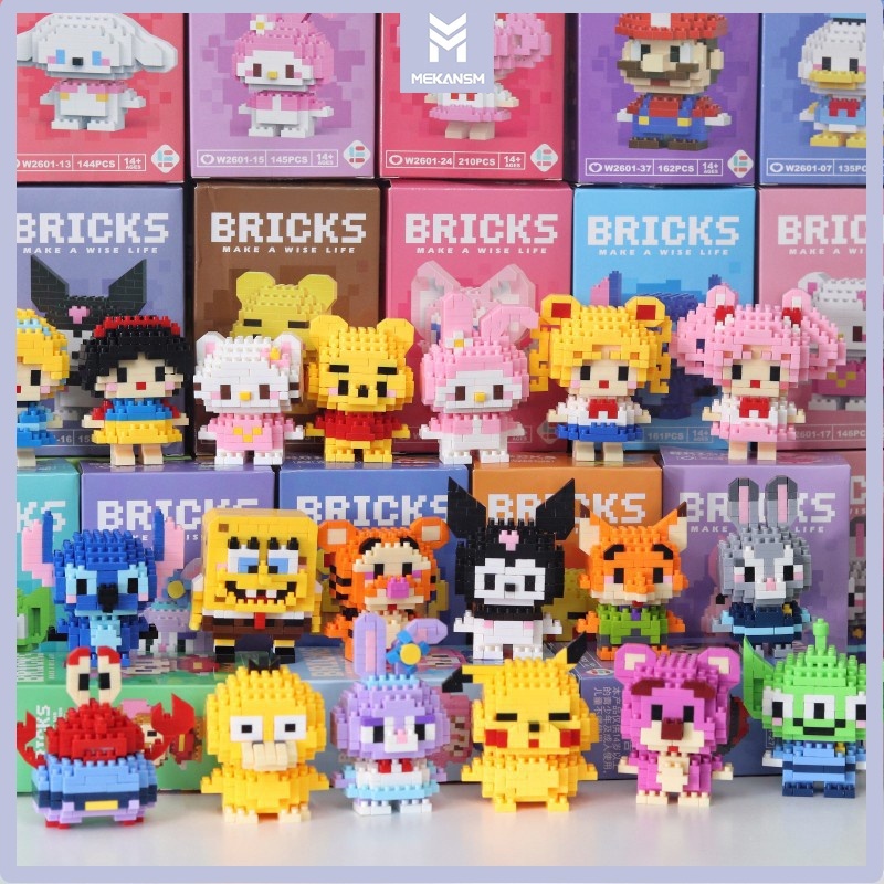 lego brick mini mainan karakter animasi