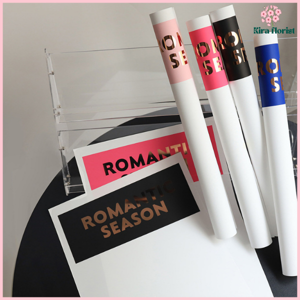 

PACK 10 Kertas Buket Waterproof Matte Solid Cellophane Flower Wrapping Valantine KB68