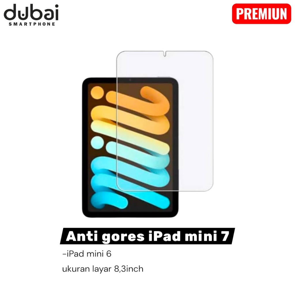tempered Glass oringinal iPad mini 7 ipad mini 6