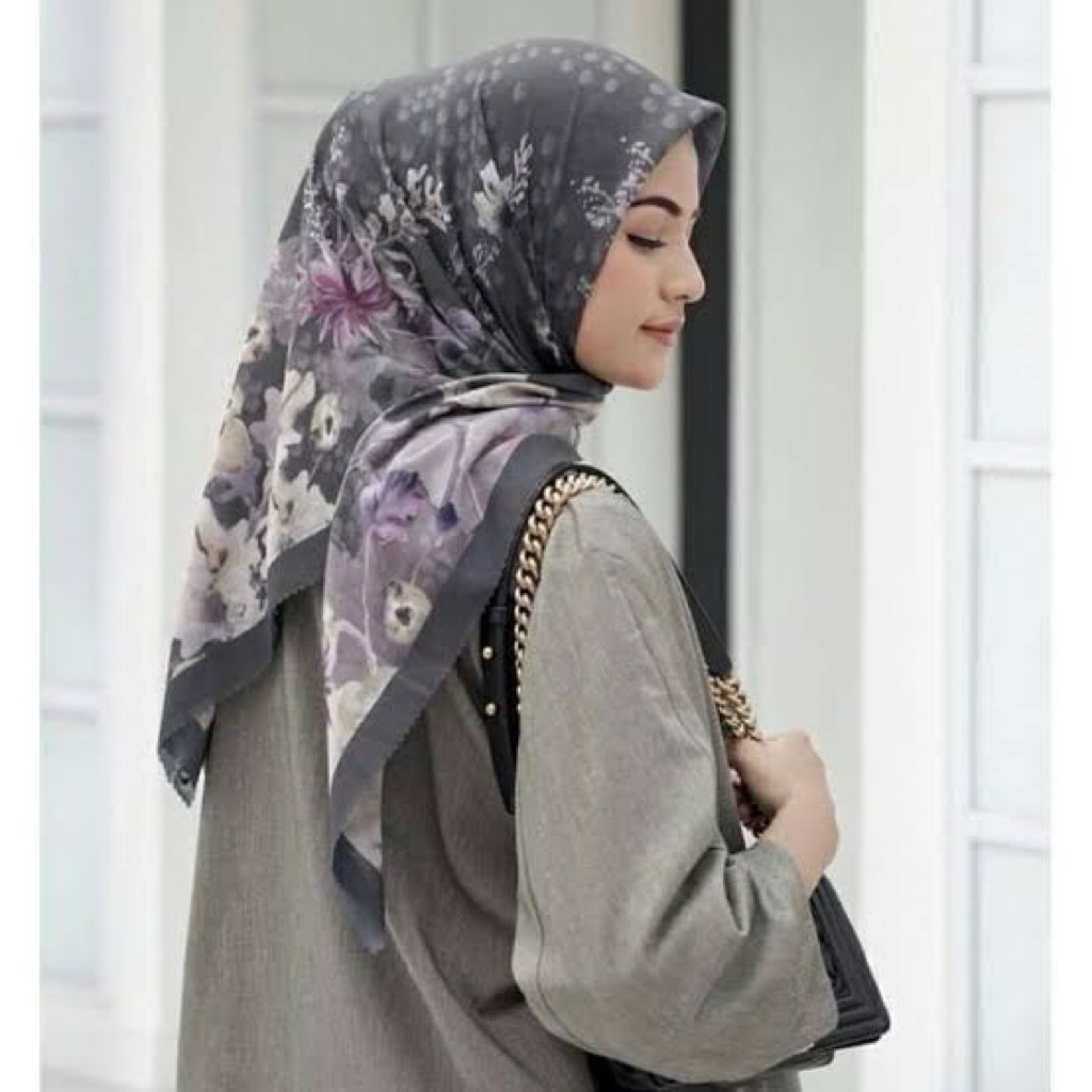 Buttonscarves Fiore Extended Dark Grey