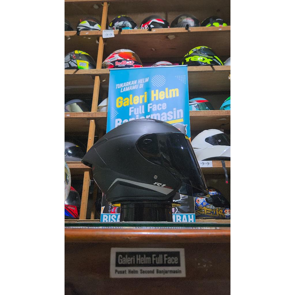 NHK R1 MAX HITAM DOFF | KYOTO PUTIH