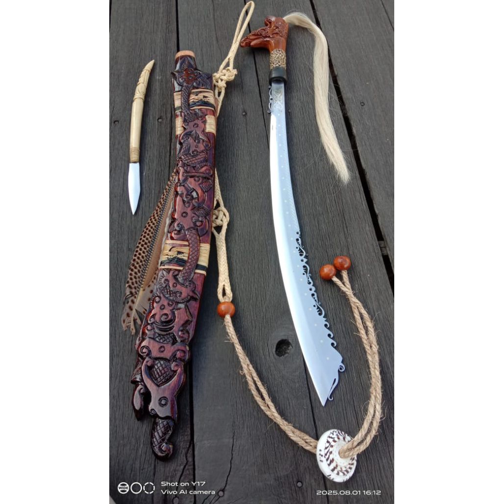 Mandau Jimpul Asli Khas Dayak Kalimantan Berkualitas | Murah Berkualitas | Mandau | Dayak | Borneo |