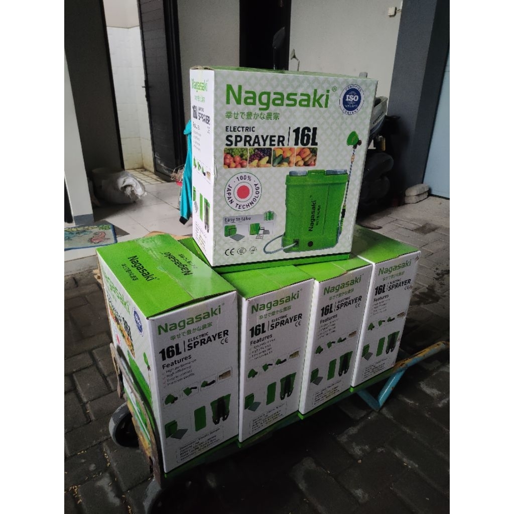Tangki Sprayer Elektrik Nagasaki~125Psi
