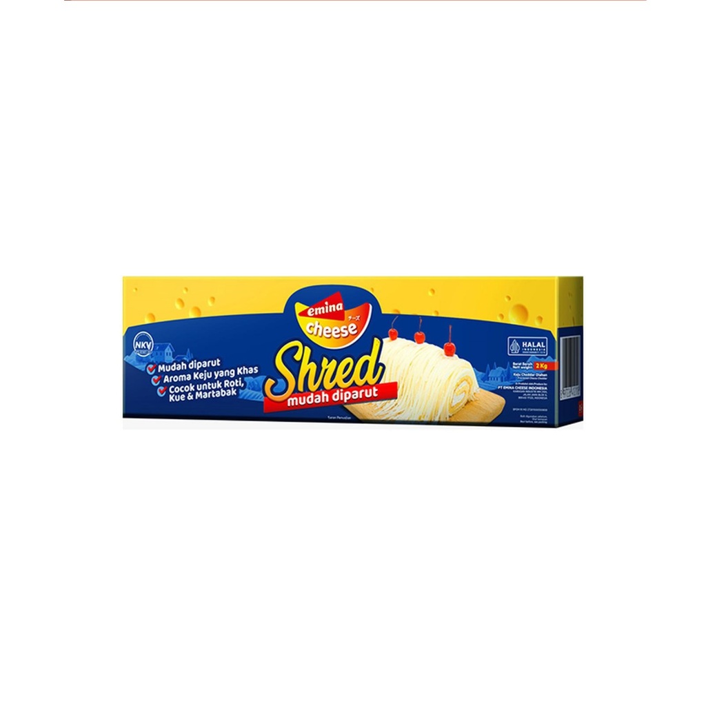 

Keju Emina Cheese Shred Repack 250Gr