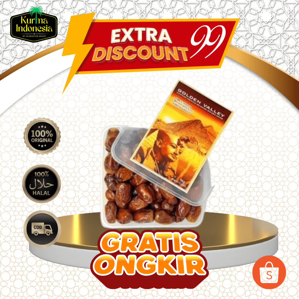 

KURMA MESIR MADU 1 KG / KURMA GOLDEN VALLEY / KURMA MADU / KURMA EGYPT PREMIUM / KURMA ASLI MADINAH