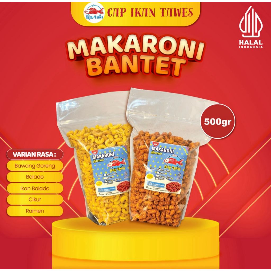 

MAKSORR - MAKARONI BANTAT 500GRAM