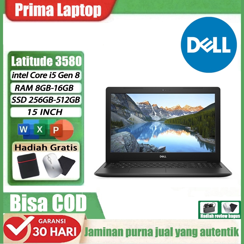 Laptop Dell Latitude 3580 3590 Intel Core i5 RAM 16GB laptop murch Original second notebook 15inch
