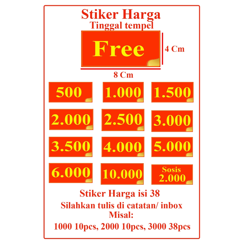 

Stiker Harga II Stiker Seblak II AStiker Topping isi 38