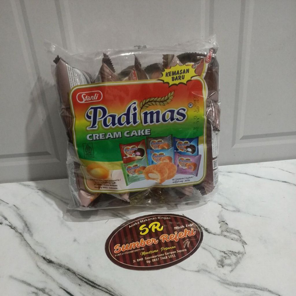 

PADIMAS CREAM CAKE RASA COKELAT ISI 10 PCS