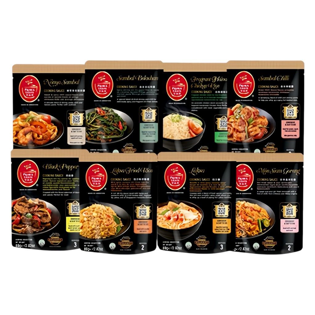 

Bumbu Prima Taste Singapore / Prima Taste Cooking Sauce Laksa Black Pepper Sambal Belacan Hainanese Chicken Rice
