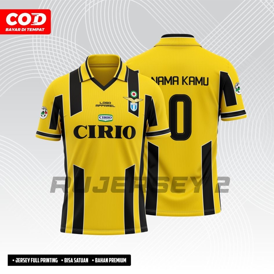 Jersey Lazio Away 1998 Full Printing