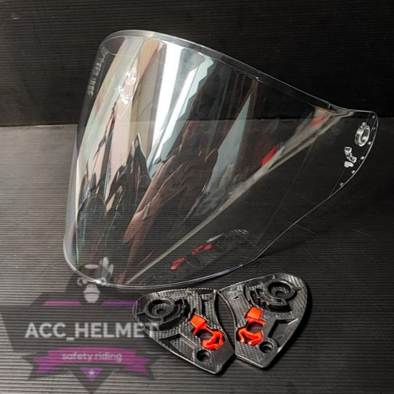 KACA / VISOR MODEL VENOM HELM INK CENTRO IRIDIUM