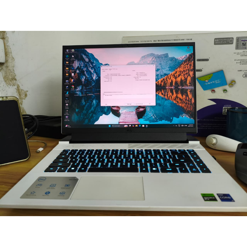 Laptop Gaming Dell G16 7630 Second Intel I9 13900hx 32GB DDR5 1TB SSD RTX4070 16.0" WQXGA 240Hz Win1