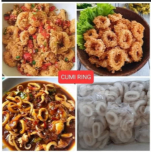 Cumi Ring Frozen 500 Gram