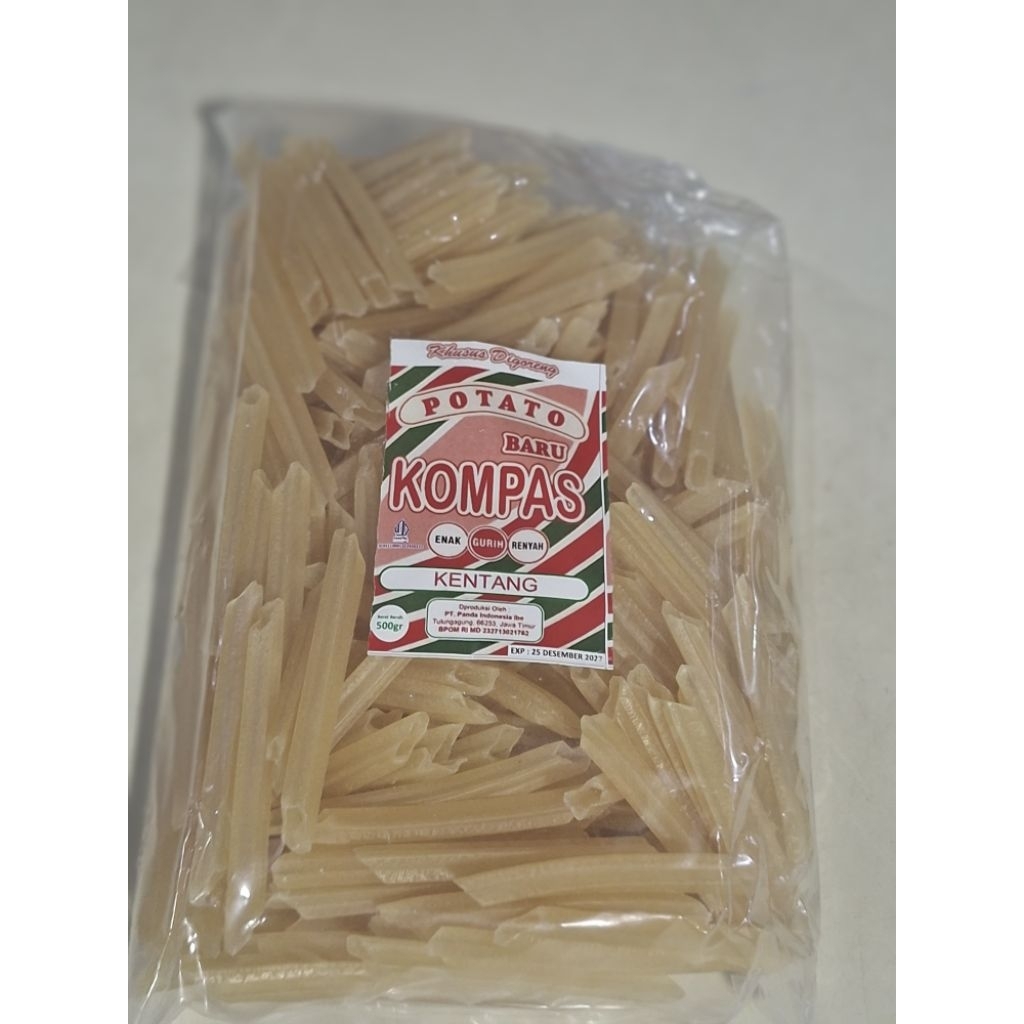

KERUPUK KENTANG KOMPAS 500 GRAM