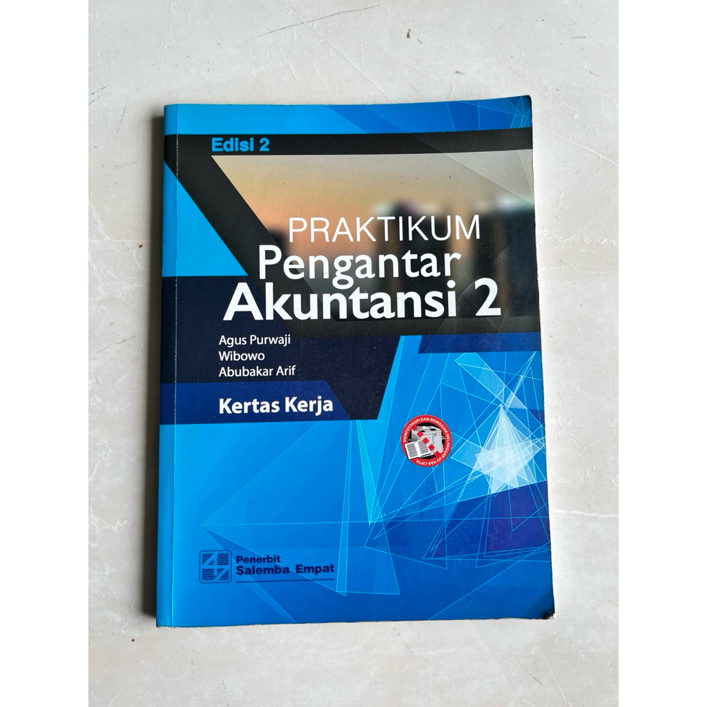 (preloved) Praktikum Pengantar Akuntansi 2 Edisi 2 - Kertas Kerja