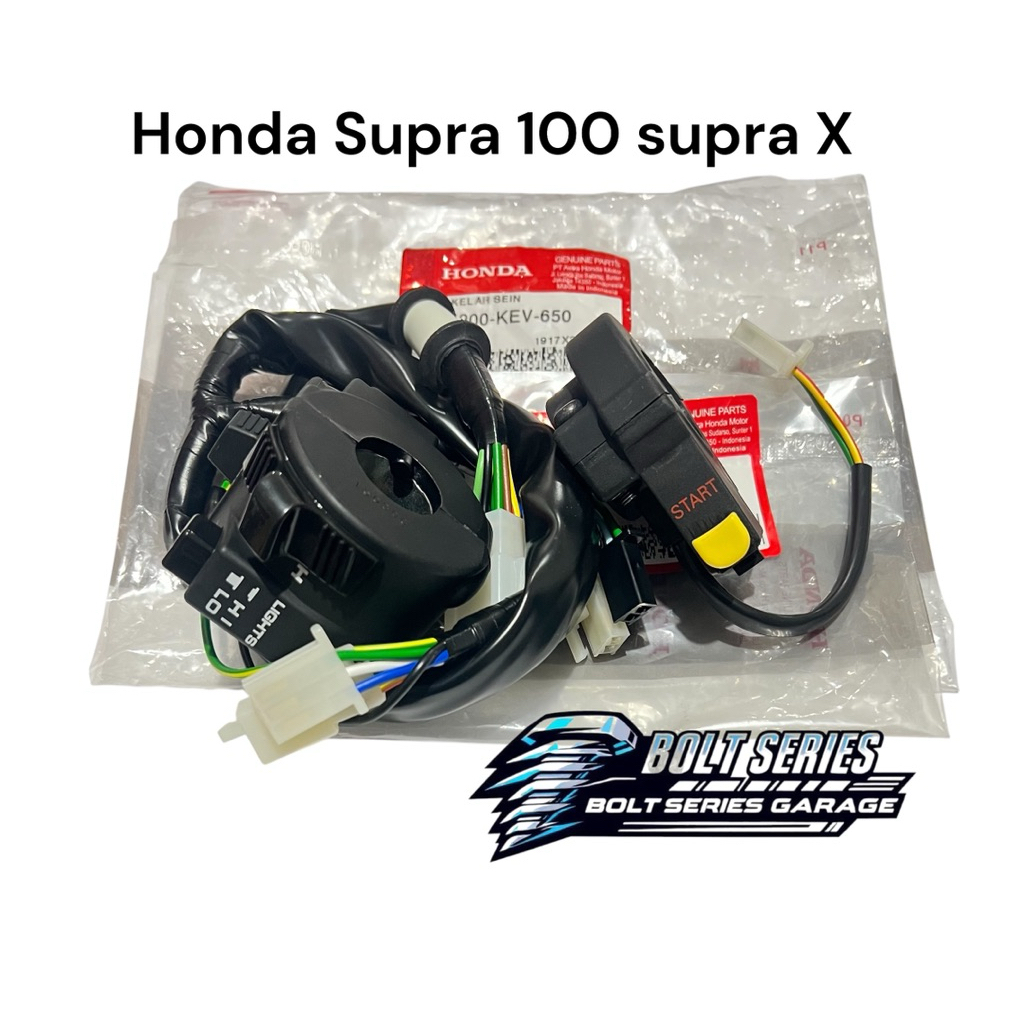 Holder Saklar Kanan Kiri Honda Supra 100 / Supra X Original Honda Genuine part