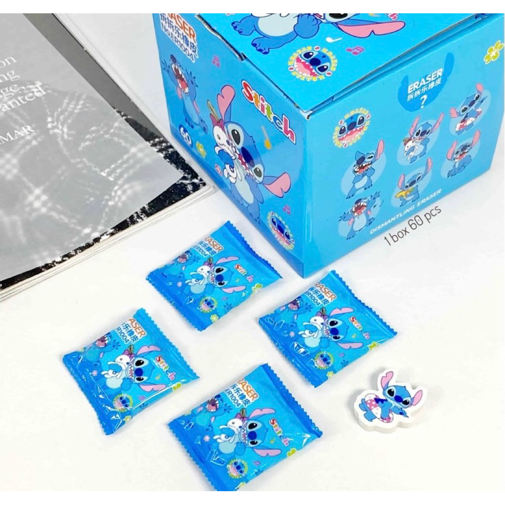 

BlindBox Erasers STITCH/ hapusan Stitch