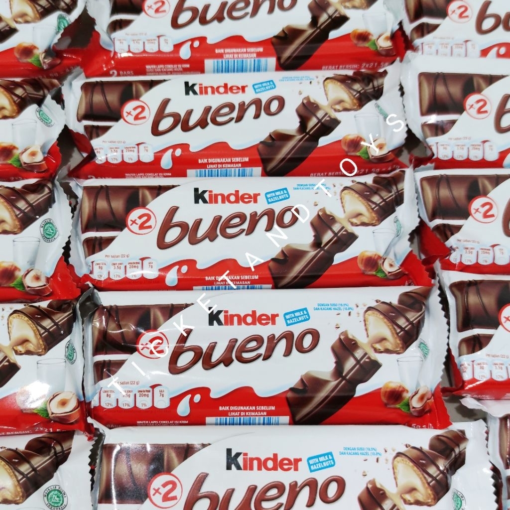 TERMURAH‼️Kinder Bueno exp Maret 2026 1 box isi 30pcs Kinderbueno Coklat Susu Biskuit Wafer Chocolat