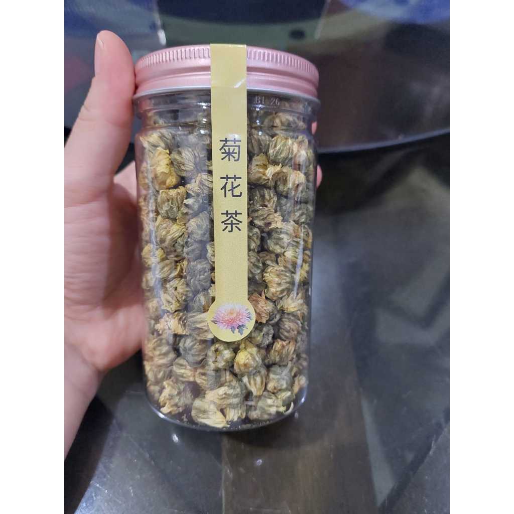

teh baby bunga chrysanthemum teh bunga krisan 50gr chrysanthemun flower tea 菊花茶 ju hua cha botol 50gr