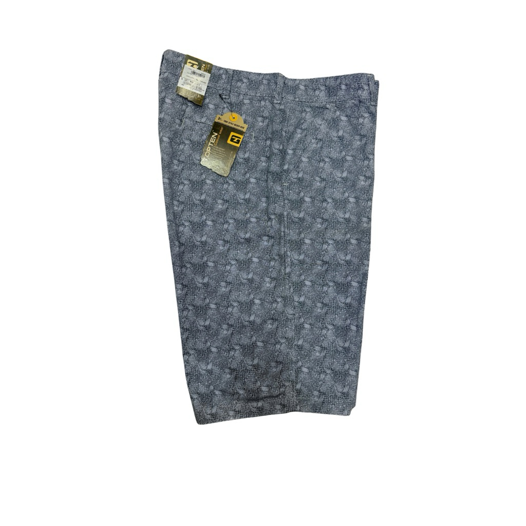 Celana Pendek Motif Top Ten Soft Biru