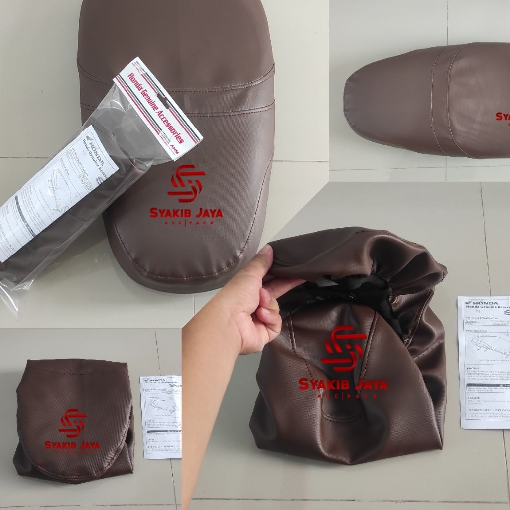 Sarung Jok/seat cover scoopy New 2022-2025 Model Standar