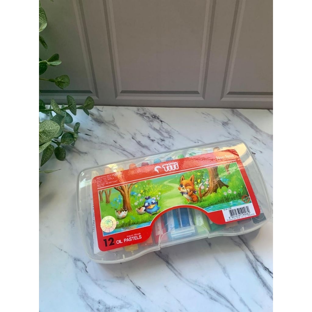 

crayon merk titi 12warna